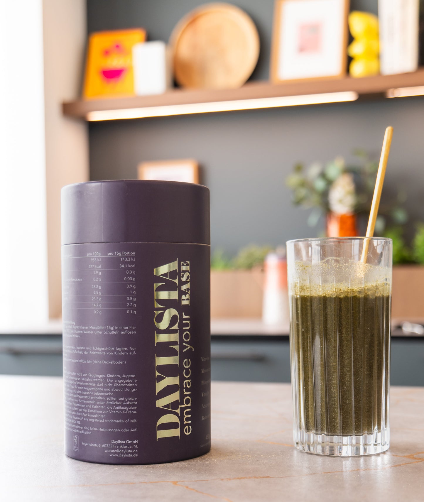 Daylista Drink und Dose