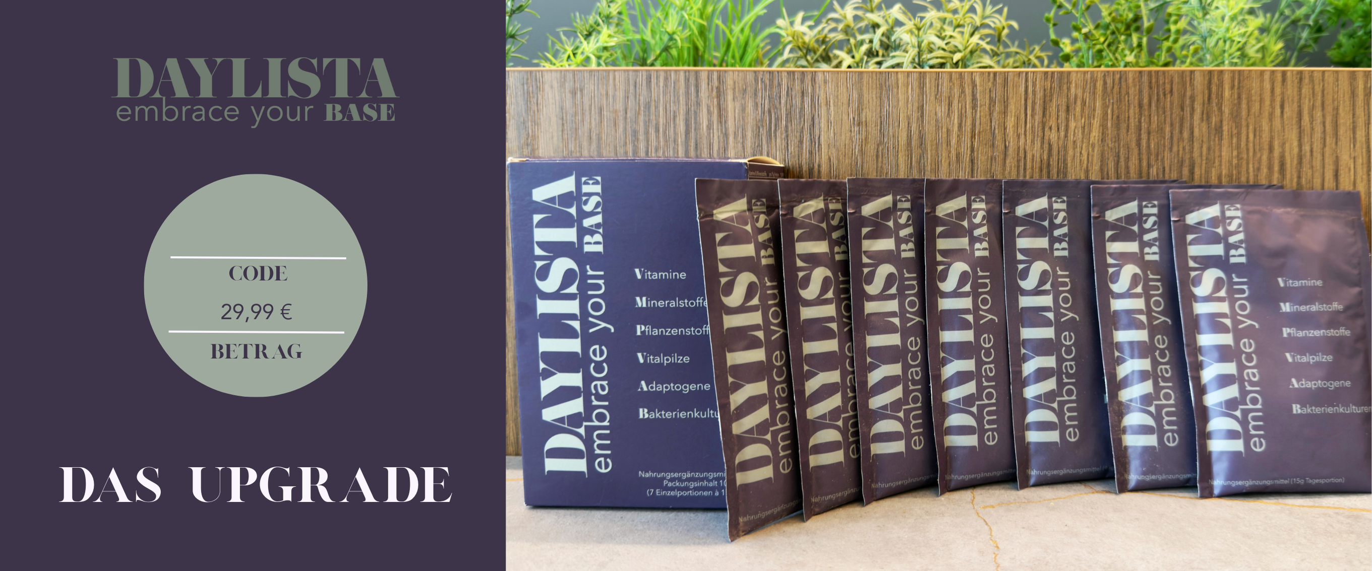 Digitale Geschenkgutschein | DAYLISTA "to go" Sachets